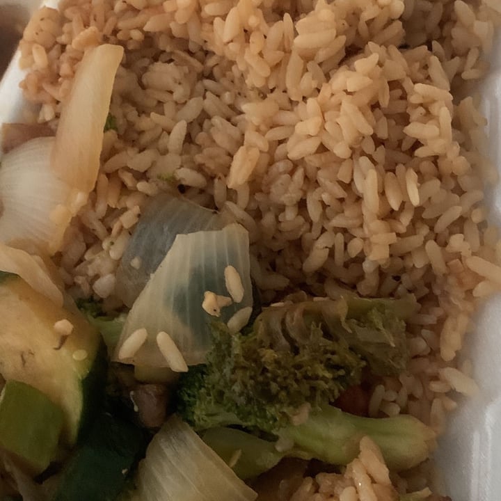 photo of Hibachi Express vegetable hibachi shared by @caseyq805 on  14 Jul 2022 - review