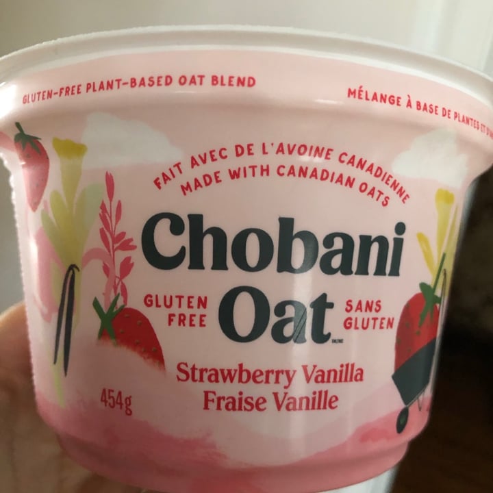 photo of Chobani Oat-Based Strawberry Vanilla Yogurt shared by @lilakola on  10 Feb 2021 - review