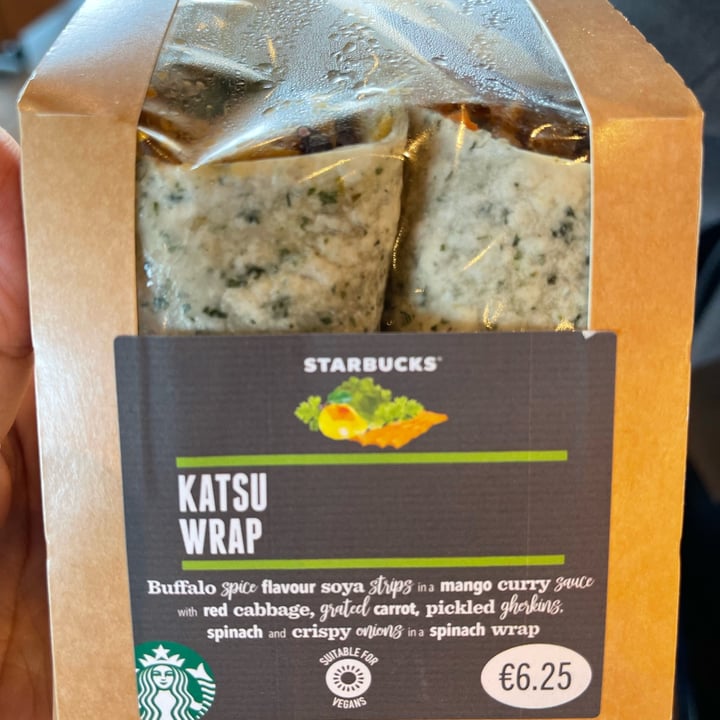 photo of Starbucks Naas Drive Thru Sweet potato pakora wrap shared by @limacpl on  23 Sep 2022 - review