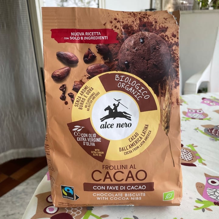 photo of Alce Nero Frollini Al Cacao Con Fave Di Cacao shared by @lulipast on  27 Jul 2021 - review