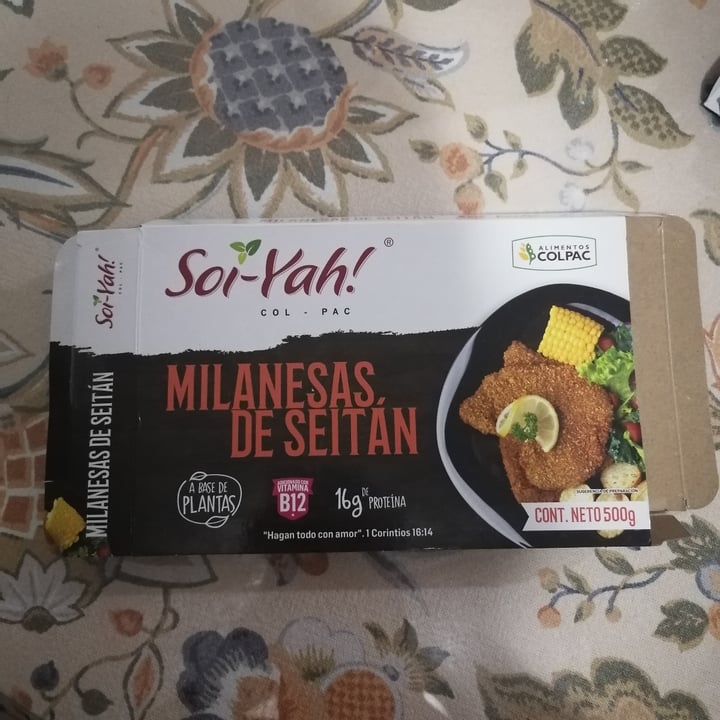 photo of Alimentos Colpac Proteínas Vegetales Estilo Milanesa shared by @ossus on  19 Apr 2022 - review