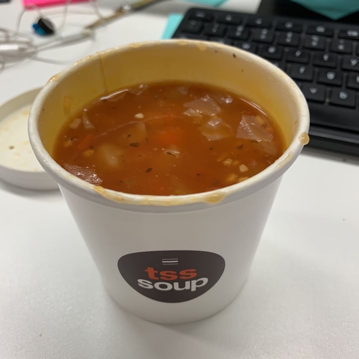 photo of The Sandwich Shop Minestrone Soup shared by @restria on  04 Sep 2019 - review
