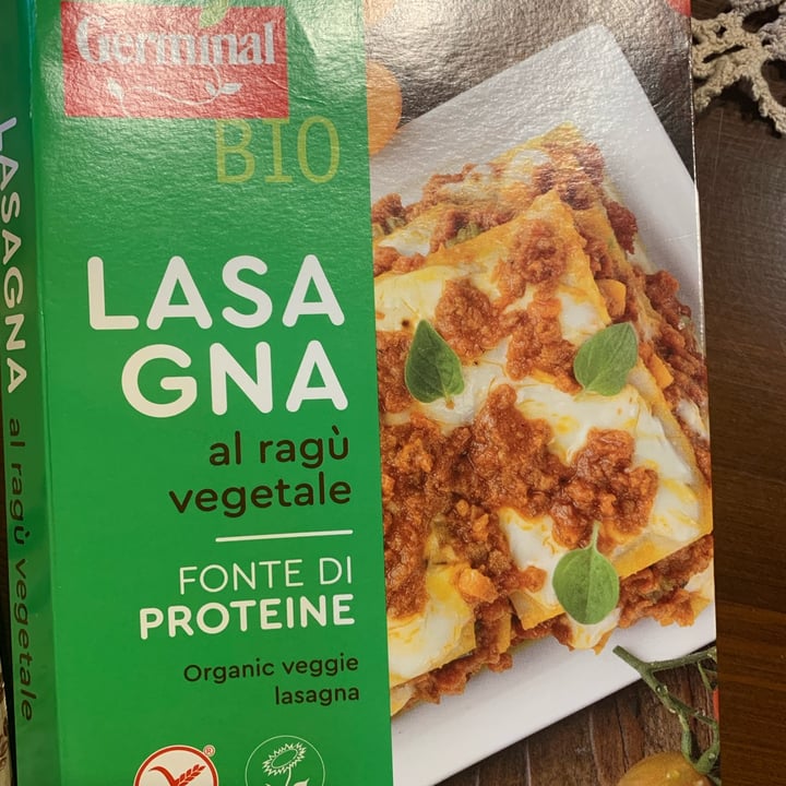 photo of Germinal Bio Lasagna al Ragù Vegetale shared by @giusina on  17 May 2022 - review