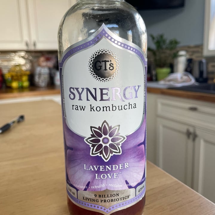photo of GT’s Living Foods Lavender Love Kombucha shared by @naturallyally on  01 Mar 2022 - review