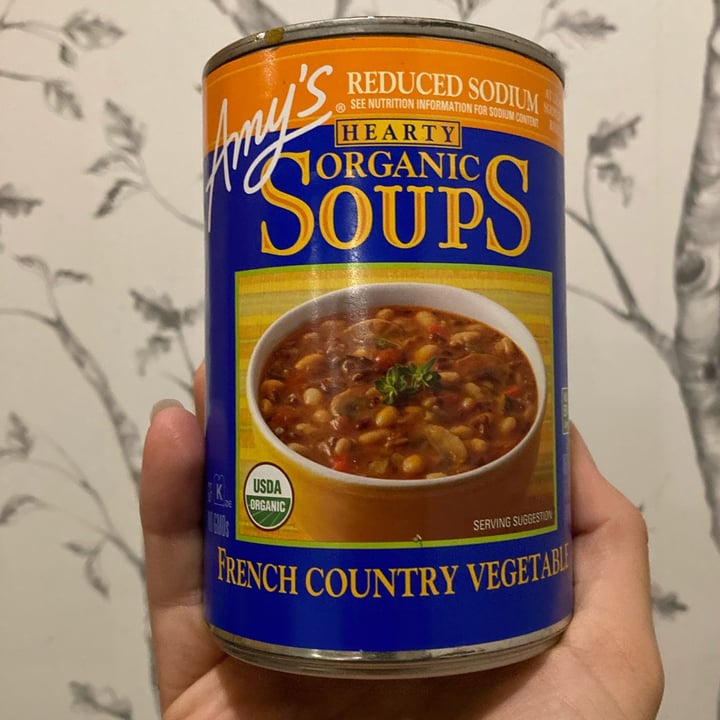photo of Amy’s Amy's French Country Vegetable Soup shared by @avecdeschiens on  01 May 2022 - review