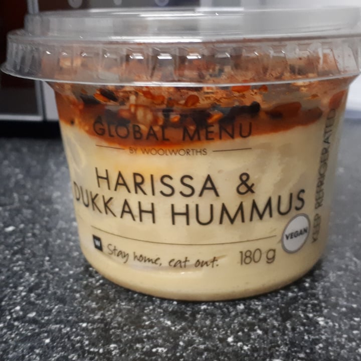 photo of Woolworths Food Harrisa and Dukkah Hummus shared by @colleenc on  29 Sep 2020 - review