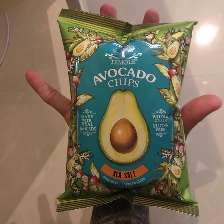photo of Temole Avocado chips shared by @veganwarrior666 on  10 Feb 2021 - review