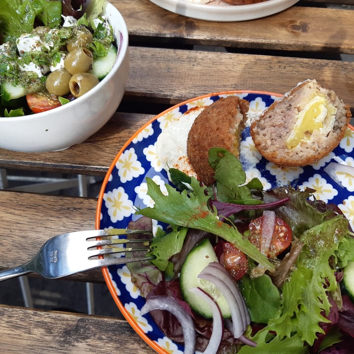 review photo of Cosmic Kitchen Vegan Scotch Egg shared by @claraceballos15 on 24 Sep 2022 - review