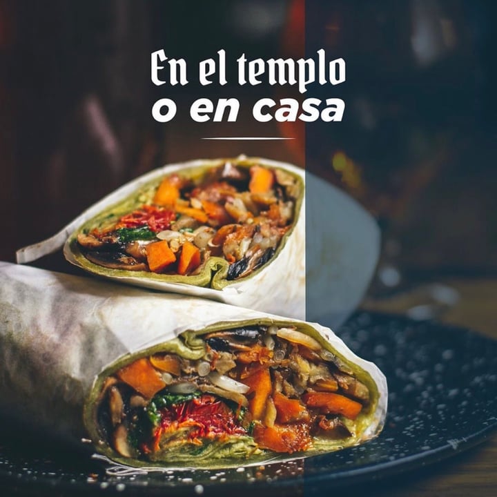 photo of Santa Cebada - Recoleta Vegan Wrap shared by @santacebada on  20 Sep 2020 - review