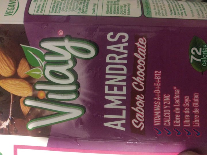 photo of Vilay Leche de Almendra sabor Chocolate shared by @xxpablitoxx on  13 Apr 2020 - review