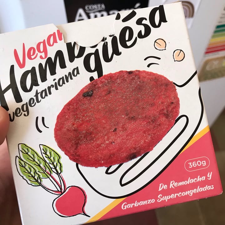 photo of Nutrileza Hamburguesa de remolacha y garbanzos shared by @valexika on  29 Apr 2021 - review