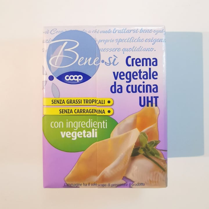 photo of Bene.Si coop Crema Vegetale da Cucina UHT shared by @federicacarbone on  16 Mar 2022 - review