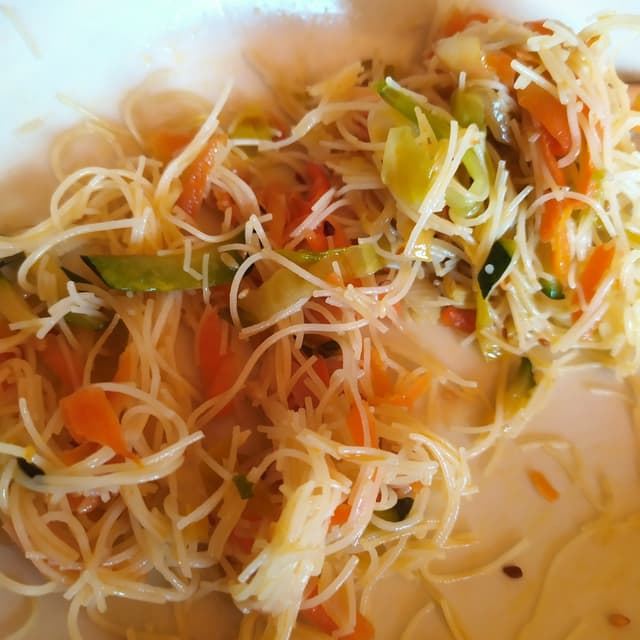Photo of the dish “Noodles Con Verdure Allo Zenzero”