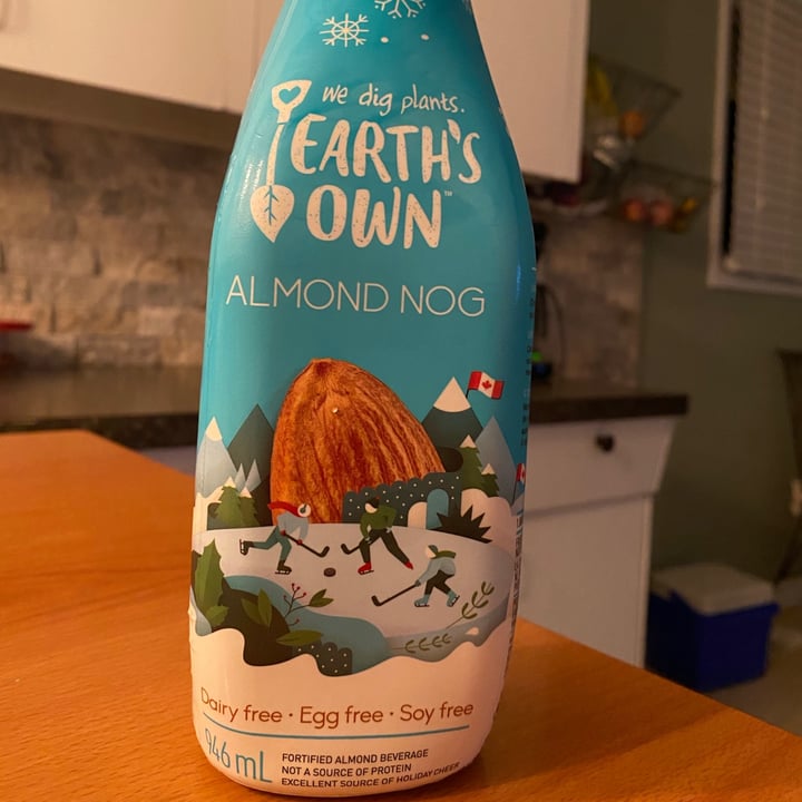photo of Earth's Own  Almond nog shared by @kendrapirson on  16 Dec 2020 - review