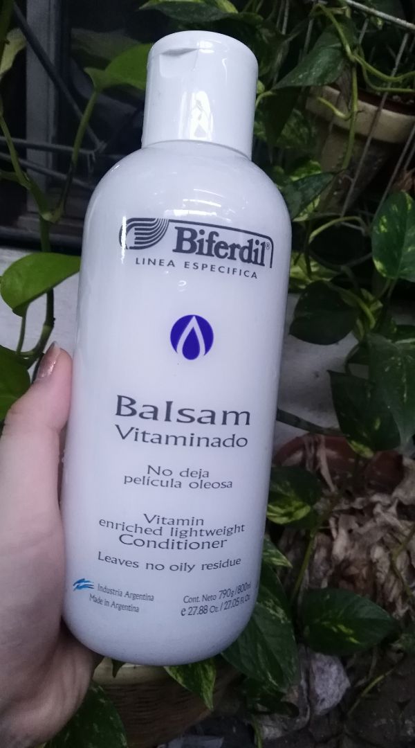 photo of Biferdil Balsam Vitaminado (Apto Para Rulos) shared by @sofidamelio on  08 Mar 2020 - review