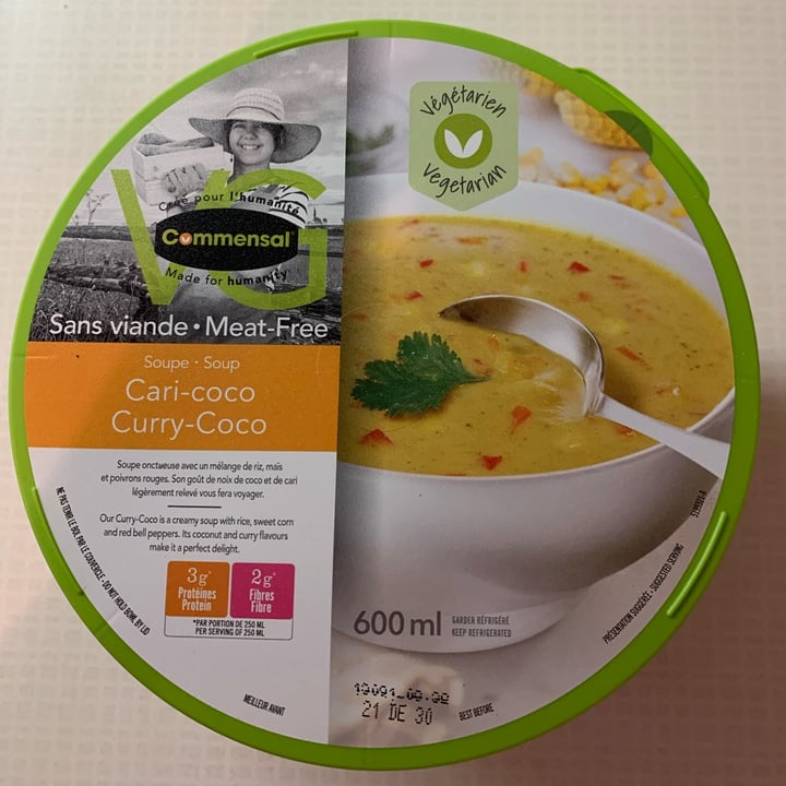 photo of Commensal Curry-Coco Soup shared by @stefjet on  10 Dec 2021 - review
