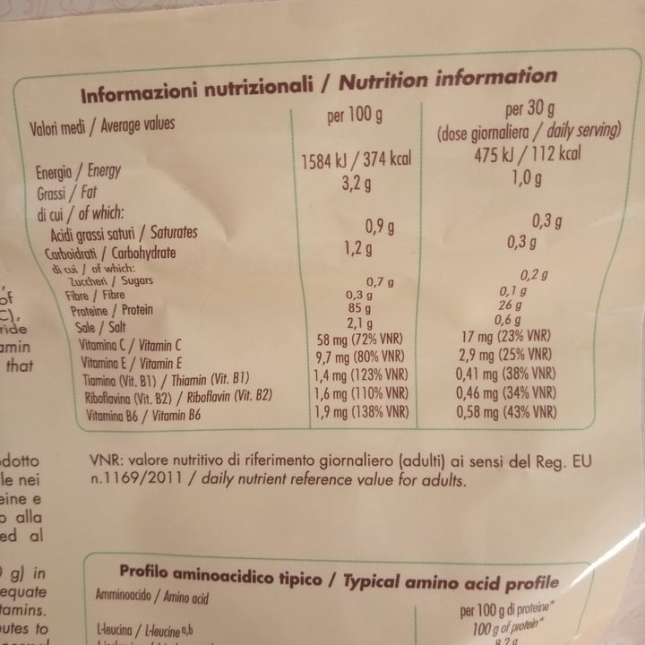 review photo of +Watt Soy protein 221 gusto nocciola shared by @vegab2021 on 06 Aug 2021 - review