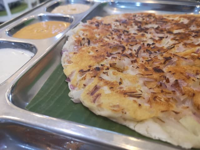Photo of the dish “Onion Utthappam”