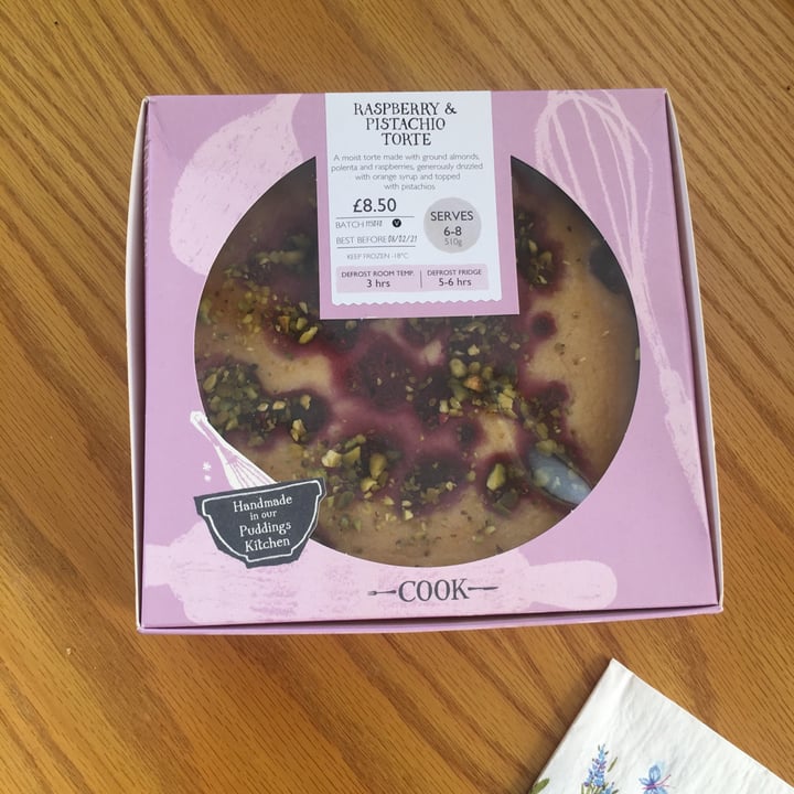 photo of Cook Raspberry and Pistachio Torte shared by @blythe on  13 Sep 2020 - review