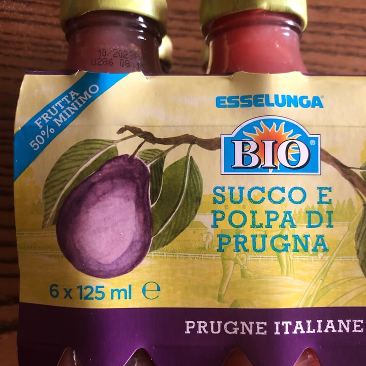 photo of Esselunga Bio Succo e polpa di Prugna shared by @giadinajade on  31 Mar 2022 - review