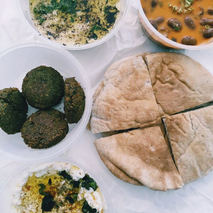 photo of Fill a Pita (Delivery only) Platter (2 Pax) shared by @veggiexplorer on  29 Apr 2020 - review