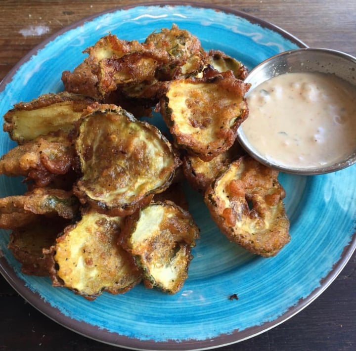 photo of Krimsey's Cajun Kitchen Golden Fried Pickles shared by @evolotus on  13 Dec 2018 - review