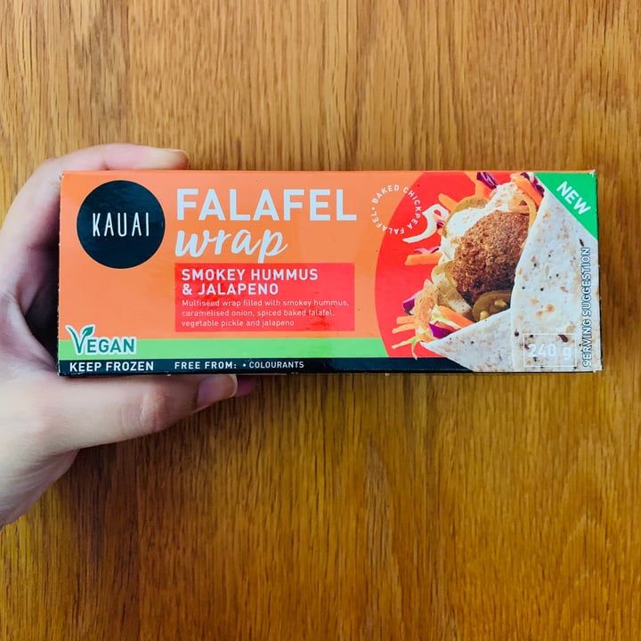 photo of Kauai Falafel wrap shared by @annika-m on  27 Dec 2020 - review