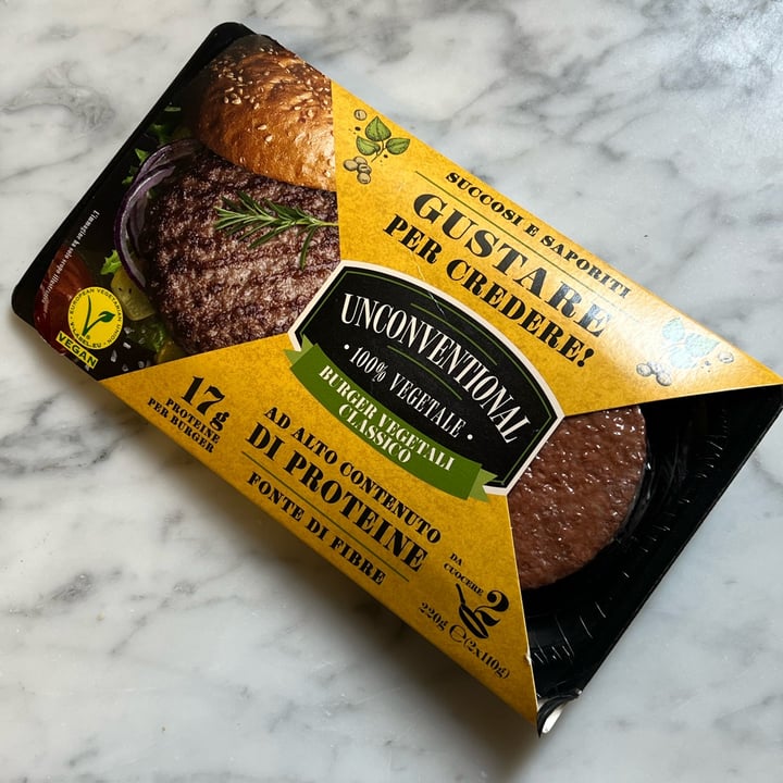 review photo of Unconventional Burger Vegetale Classico - Classic Burger shared by @pedro78 on 26 Apr 2022 - review