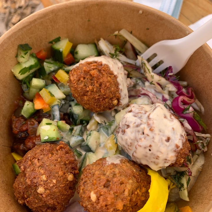 photo of Oranjezicht City Farm - Market Falafel salad shared by @veggielover20 on  21 Nov 2020 - review