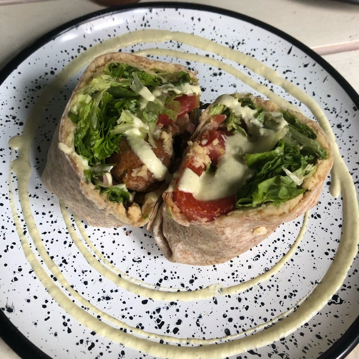 review photo of Kali Plant-Based Wrap De Falafel shared by @vegpaz on 19 Jan 2022 - review