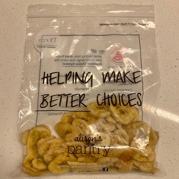 review photo of Alison’s Pantry Banana Chips shared by @jodyloh on 16 Oct 2021 - review