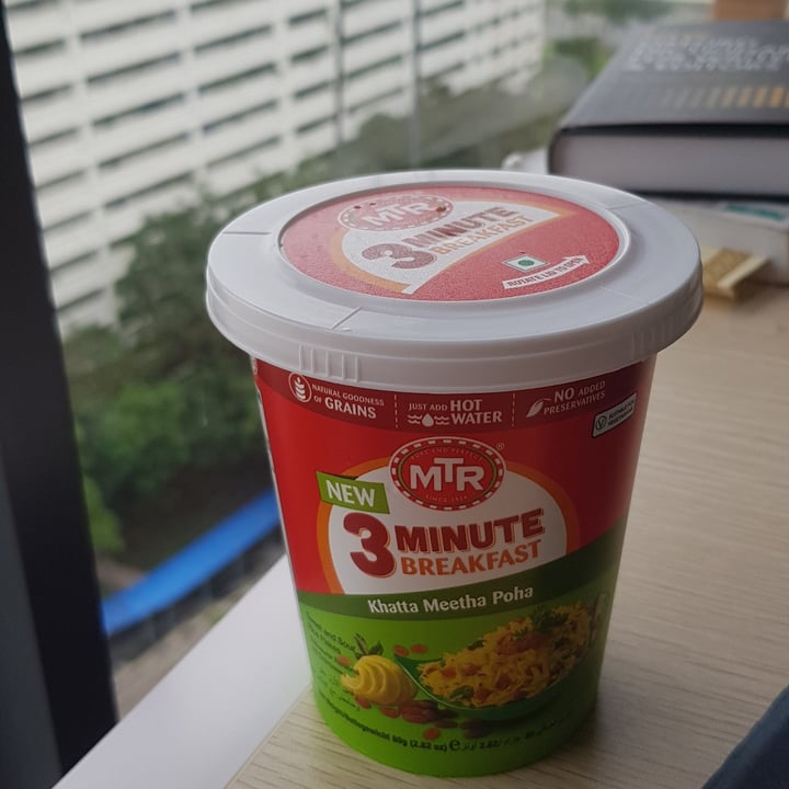 photo of MTR Foods 3 Minute Breakfast Khatta Meetha Poha shared by @dhwani on  27 Oct 2020 - review