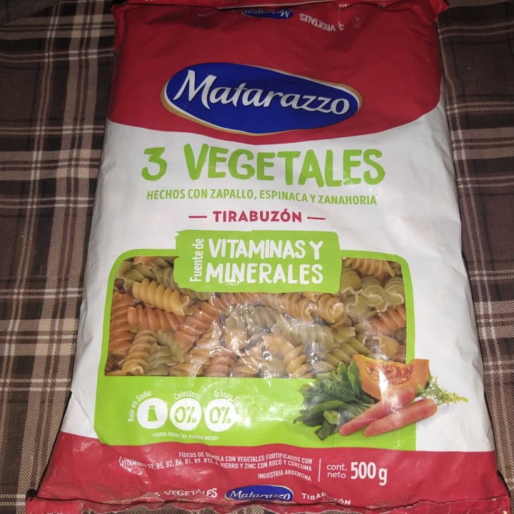 photo of Matarazzo 3 vegetales Tirabuzón shared by @agusvegana1990 on  30 Apr 2021 - review