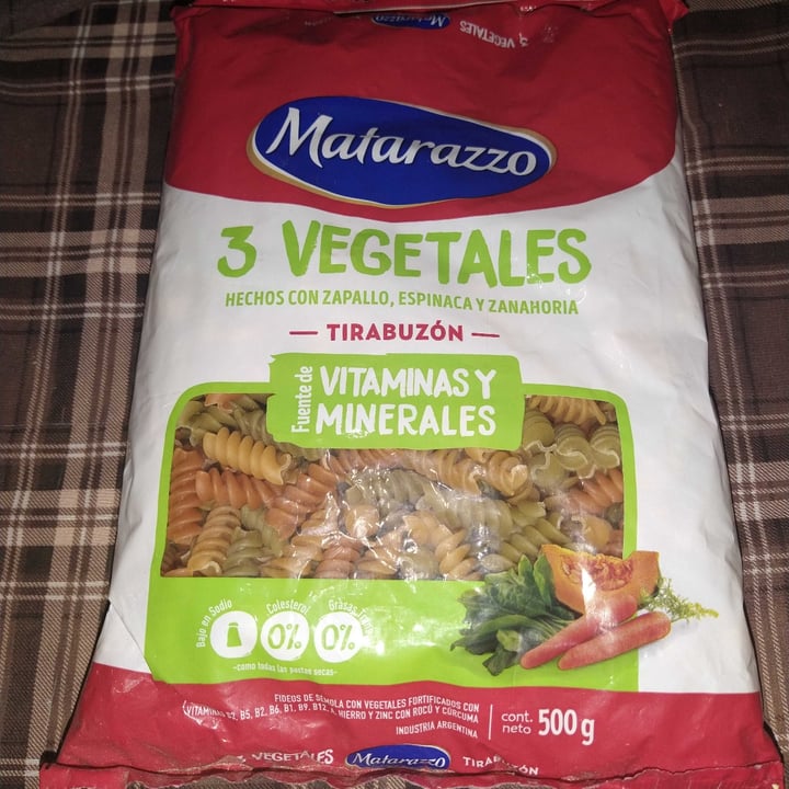 review photo of Matarazzo 3 vegetales Tirabuzón shared by @agusvegana1990 on 30 Apr 2021 - review