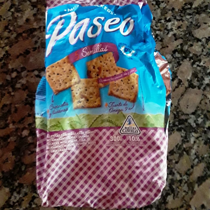 photo of Paseo Paseo Crackers  7 semillas shared by @marialhera on  19 Mar 2022 - review