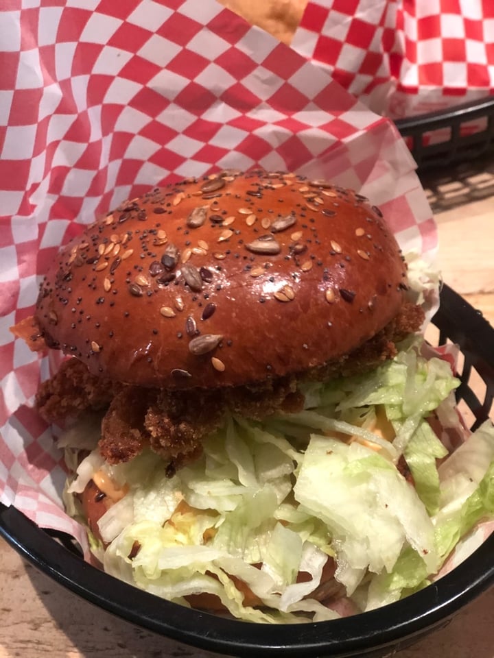 review photo of Mooshies London Vegan Burger Bar Magic Mushroom Burger shared by @bethanybee on 02 Jan 2020 - review