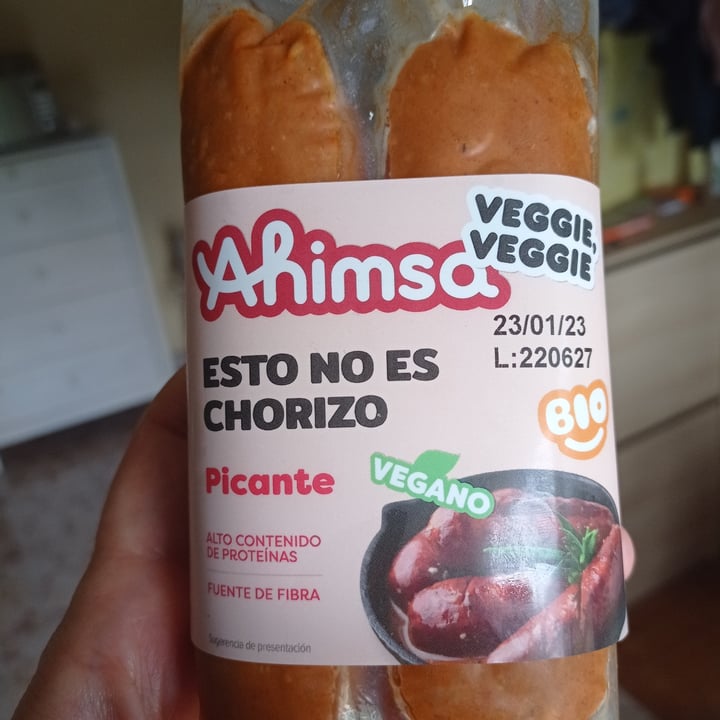 photo of Ahimsa Esto No es chorizo picante shared by @spanish-girl-inmilan on  23 Sep 2022 - review