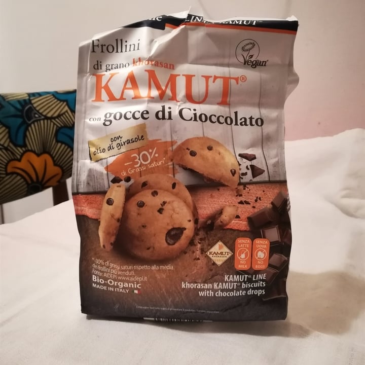 photo of Kamut khorosan Biscotti di Kamut con gocce di cioccolato shared by @avocadobreakfast on  10 Mar 2022 - review