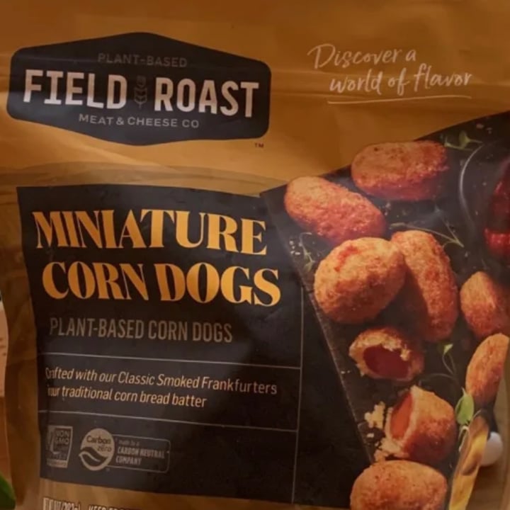 review photo of Field Roast Miniature Corn Dogs shared by @tinkledink on 04 Jul 2022 - review