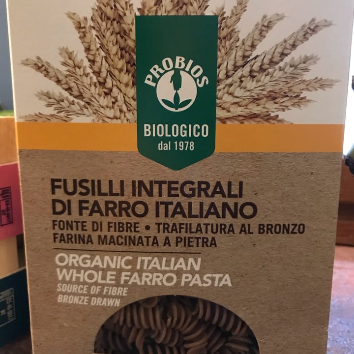 photo of Probios fusilli di farro shared by @silviaveg9 on  12 Sep 2022 - review