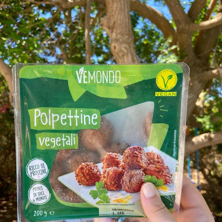 photo of Vemondo Polpette Vegane shared by @mmaarrtty on  02 Aug 2022 - review
