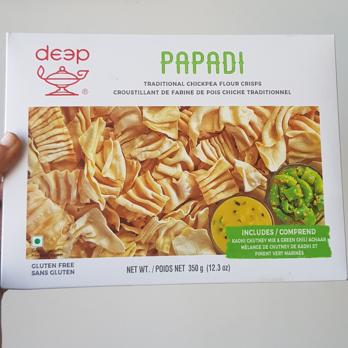 Papi Indus Papdi from Deep Indian Gourmet - Vegan Product Reviews & Ratings | abillion