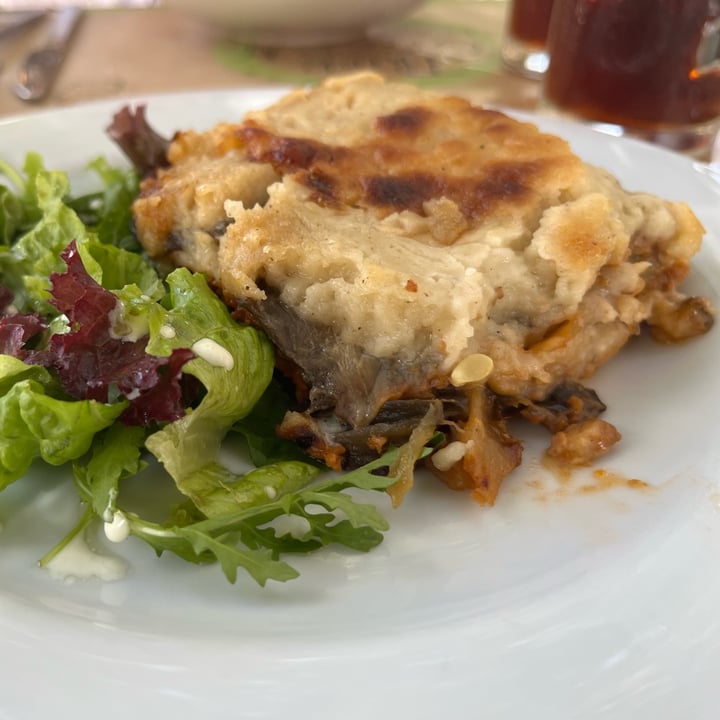 photo of Aubergine Cafe - Vegetarian Restaurant Vegan Moussaka shared by @ambybevan on  08 Nov 2022 - review