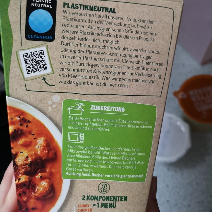 review photo of Tress Brüder Veganes Curry Typ Butter Chicken shared by @luisaluisa on 05 Aug 2021 - review