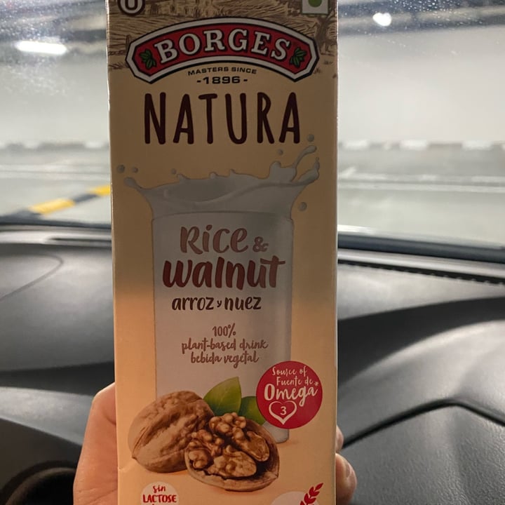 photo of Borges Rice and Walnut Drink shared by @piggy-egg on  22 Mar 2022 - review