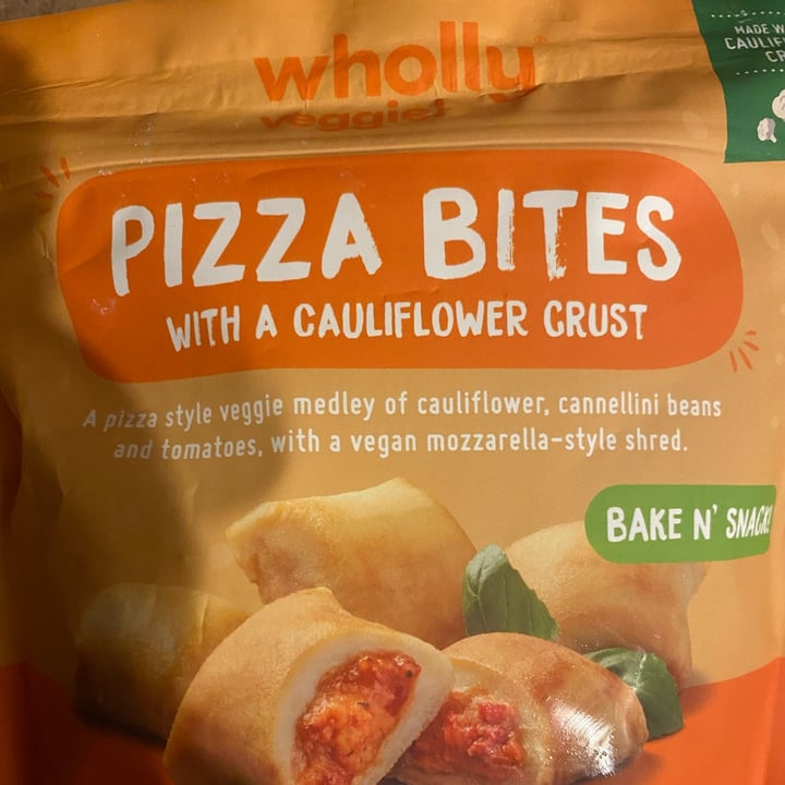 Wholly veggie Pizza Bites With Cauliflower Crust Review abillion