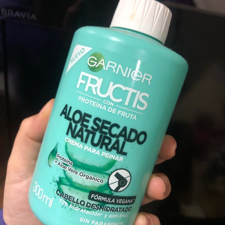 photo of Garnier Garnier Fructis Aloe Secado Natural Crema para Peinar shared by @betarraguita on  06 Oct 2020 - review