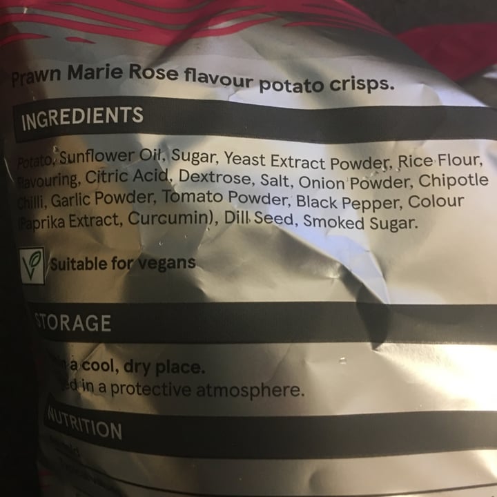 photo of Tesco Finest Prawn Marie Rose Flavour Hand Cooked Crisps shared by @dandan4 on  19 Dec 2021 - review