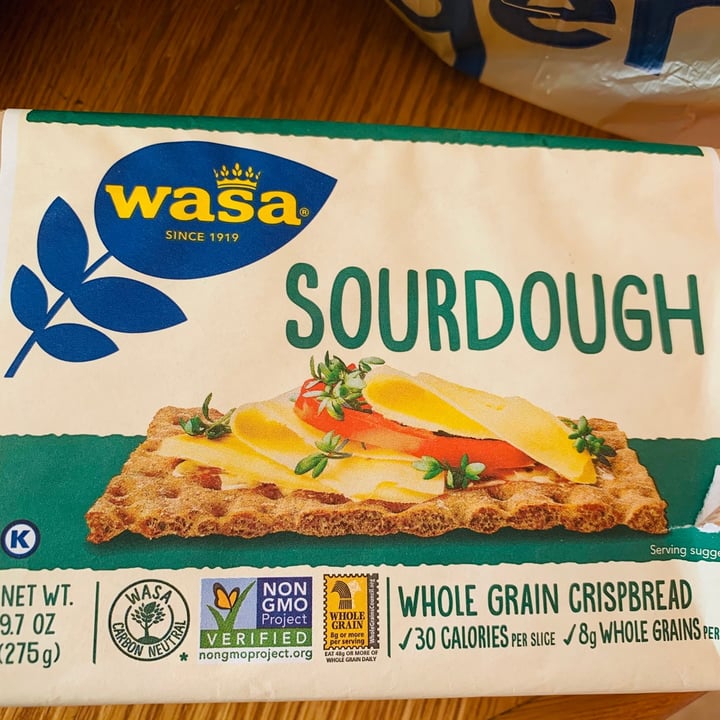 photo of Wasa Sourdough Crispbread shared by @allhess on  21 Feb 2021 - review