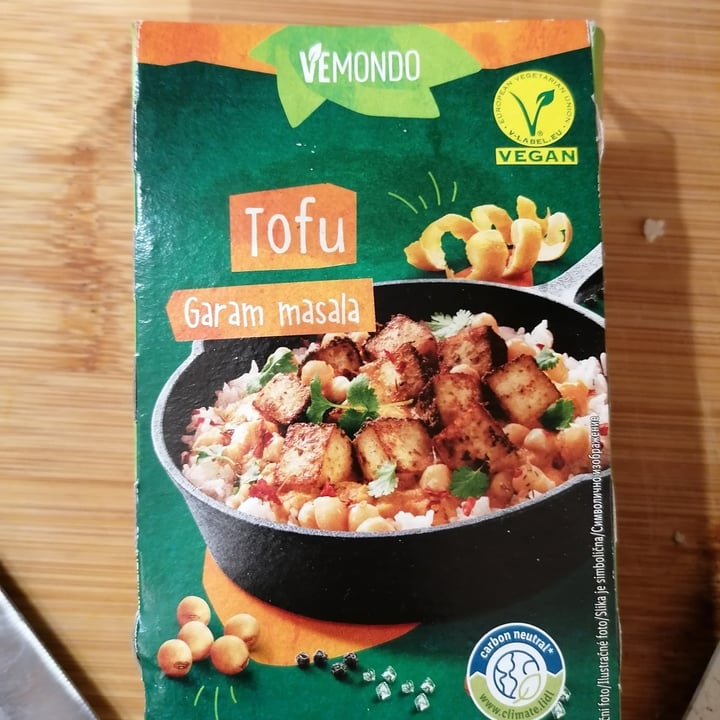 photo of Vemondo Tofu Garam Masala shared by @kanguru on  20 Nov 2022 - review